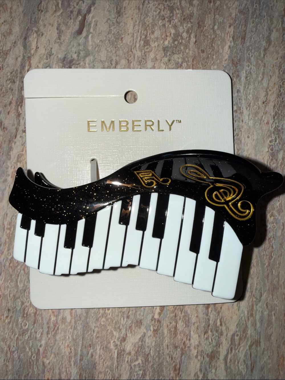 NEW Piano Key Hair Clip